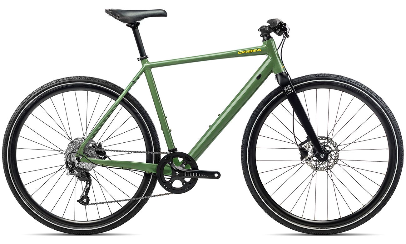 Фотографія Велосипед Orbea Carpe 20 28" розмір L 2021 Зелено-чорний